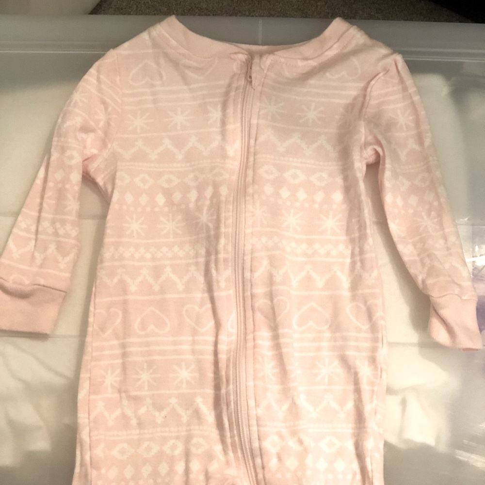 Christmas footie pajamas
